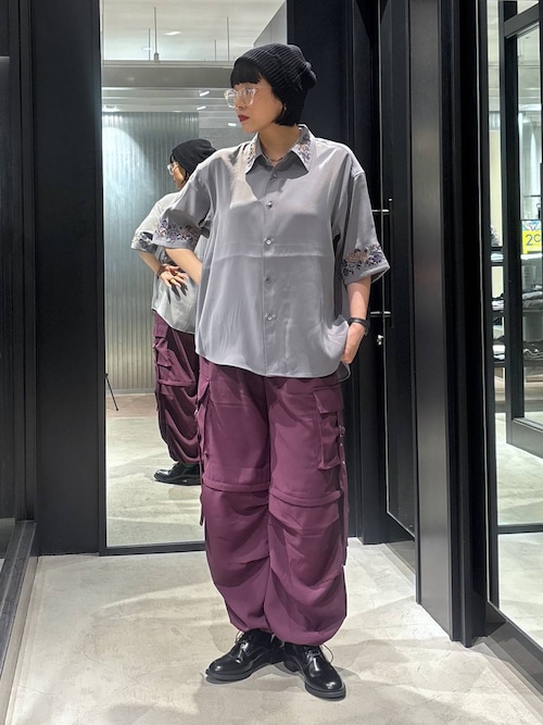 HARE 本部ノン(HARE)さんのシャツ/ブラウス「【SET UP対応 接触冷感 イージーケア】TOROMIシシュウシャツSS(HARE)(HARE|ハレ)」を使ったコーディネート
