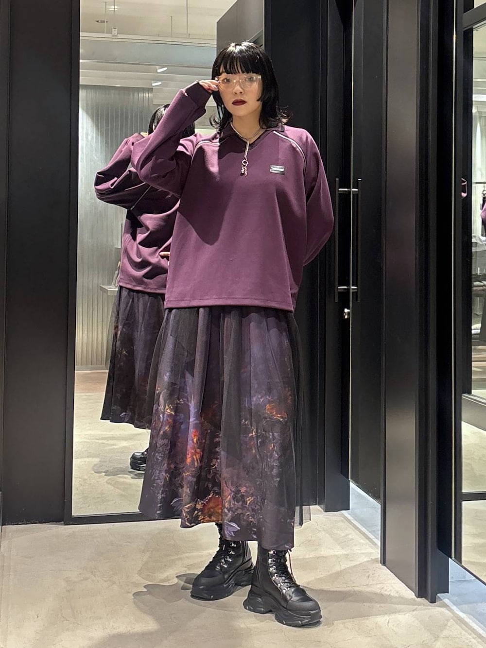 美品】HARE Utopia flowerスカート パープル 楽天市場】Utopia flower