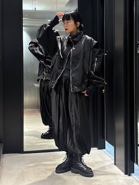 「アイテム（ブルゾン）」を使った、ノン(HARE)さん（レディース・170cm・20代）の夏コーディネート