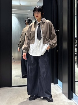 「アイテム（ブルゾン）」を使った、ノン(HARE)さん（レディース・170cm・20代）の夏コーディネート
