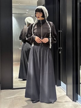 「アイテム（バレエシューズ）」を使った、ノン(HARE)さん（レディース・170cm・20代）の秋コーディネート