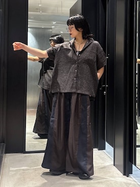 「アイテム（ローファー）」を使った、ノン(HARE)さん（レディース・170cm）の夏コーディネート