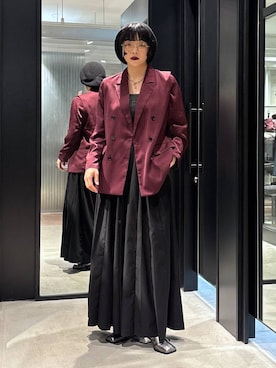 「アイテム（テーラードジャケット）」を使った、ノン(HARE)さん（レディース・170cm・20代）の夏コーディネート