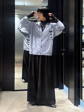 「アイテム（バレエシューズ）」を使った、ノン(HARE)さん（レディース・170cm）の夏コーディネート