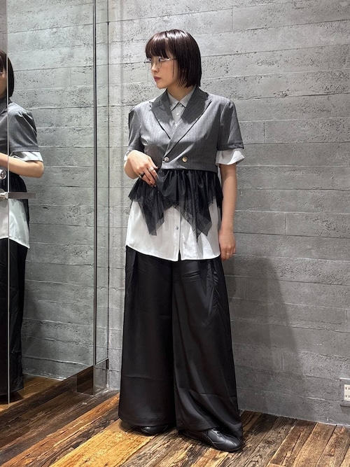 トロミシシュウシャツ(HARE) トロミシシュウシャツ(HARE)（シャツ/ブラウス）｜HARE（ハレ）の