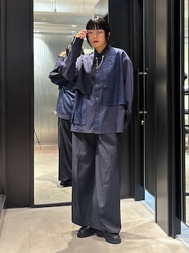 「アイテム（ローファー）」を使った、ノン(HARE)さん（レディース・170cm）の夏コーディネート