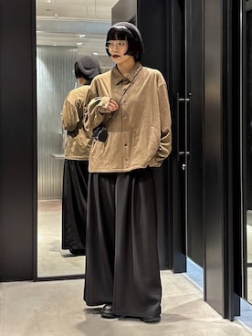 「アイテム（財布）」を使った、ノン(HARE)さん（レディース・170cm）の秋コーディネート