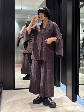 「HARE（ハレ）のアイテム（メガネ）」を使った、ノン(HARE)さん（レディース・170cm）の夏コーディネート