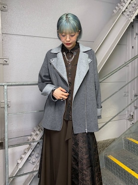 「HARE（ハレ）のアイテム（シューズ）」を使った、ノン(HARE)さん（レディース・170cm）の秋コーディネート