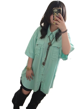 「アイテム（カーゴパンツ）」を使った、キルさん（レディース・163cm・30代）の夏コーディネート