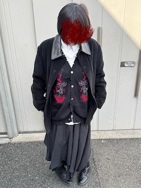 「agnes b.（アニエスベー）のアイテム」を使った、キルさん（レディース・163cm）の冬コーディネート