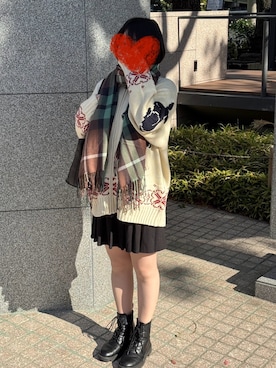 「アイテム（ニット/セーター）」を使った、キルさん（レディース・163cm・30代）の秋コーディネート