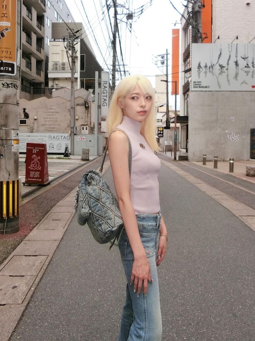 レディース デニム スリム ブーツカット D-HUSH L.28（デニム
