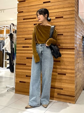 「アイテム（その他トップス）」を使った、mizurisaさん（レディース・153cm）の冬コーディネート