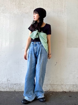 mizurisaさん（レディース・153cm）の春コーディネート