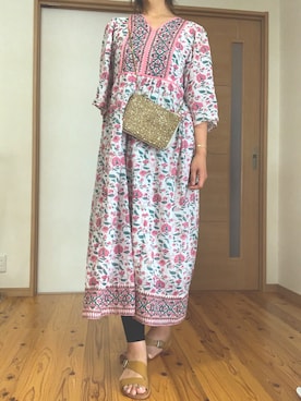 Ne Quittez Pas ヌキテパ のワンピース ピンク系 を使った人気ファッションコーディネート Wear