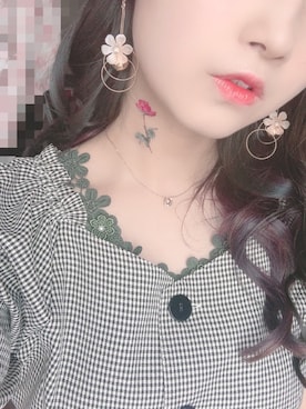 「axes femme（アクシーズファム）のアイテム（キャミソール）」を使った、shiiichapiさん（レディース・168cm）の夏コーディネート