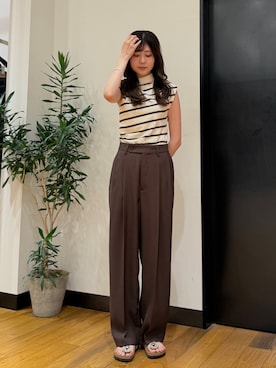 マイカさん(レディース・167cm)の春コーディネート