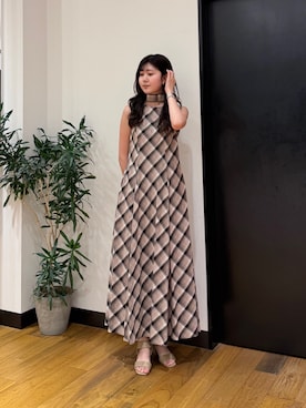 「URBAN RESEARCH ROSSO WOMEN（アーバンリサーチ　ロッソ）のアイテム」を使った、マイカさん（レディース・167cm）の夏コーディネート
