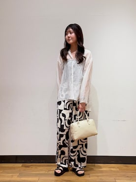 マイカさん（レディース・167cm）の春コーディネート