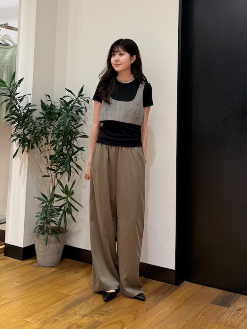 new basic HIGH TWIST WOOL BUSTIER（その他トップス）｜URBAN