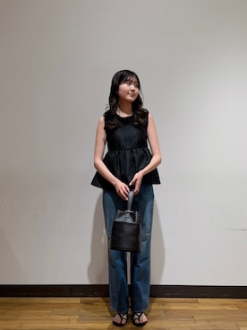 「MOHI（モヒ）のアイテム」を使った、MYさん（レディース・167cm）の春コーディネート