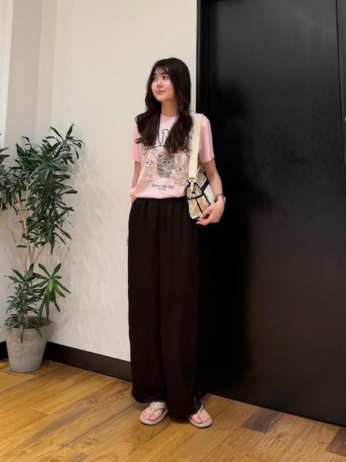 GANNI　EXCLUSIVE RELAXED T-SHIRTS