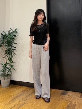 「ONIT（オニット）のアイテム」を使った、マイカさん（レディース・167cm）の夏コーディネート