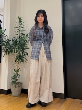 マイカさん(レディース・167cm)の春コーディネート