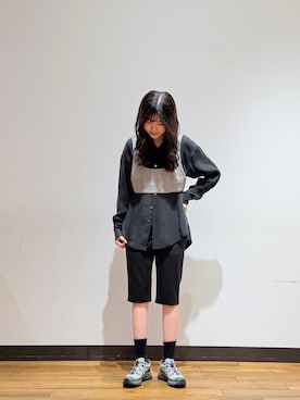「アイテム（その他トップス）」を使った、MYさん（レディース・167cm）の春コーディネート