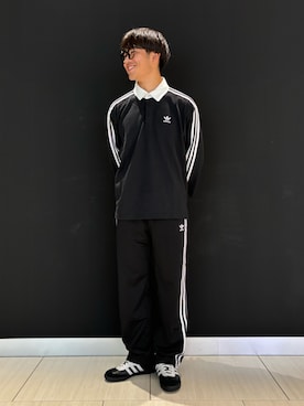 「サンバ」｜「アイテム（スウェットパンツ）」を使った、M.Kさん（メンズ・172cm）の秋コーディネート