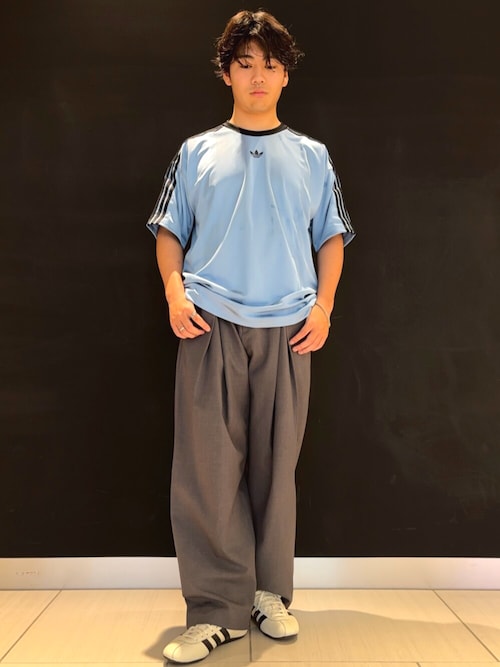 アディダス アディカラー ジャカード ジャージー / 半袖Tシャツ アディダスオリジナルス adidas Originals