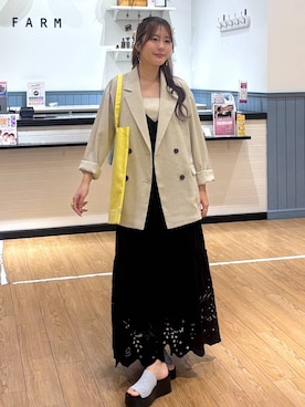 futabaさん(レディース・160cm)の春コーディネート