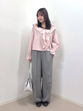 futabaさん(レディース・160cm)の春コーディネート