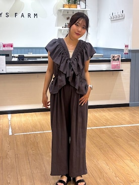 futabaさん（レディース・160cm）の春コーディネート