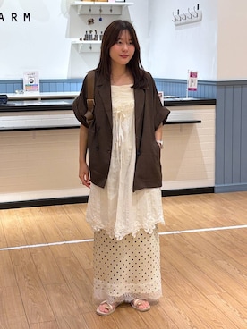 futabaさん(レディース・160cm)の春コーディネート