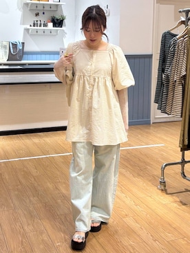 futabaさん（レディース・160cm）の春コーディネート