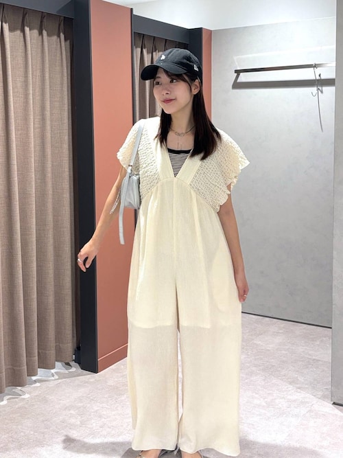 LOWRYSFARM ヨウリュウシャーリングサロペット LOWRYS FARM｜【追加予約】【WEB限定新色予約開始】ヨウリュウ