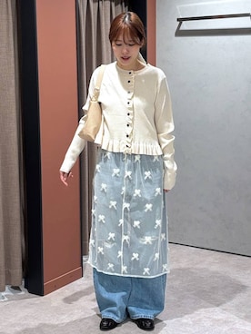 futabaさん（レディース・160cm）の春コーディネート