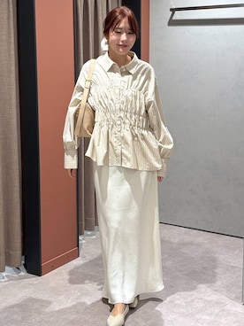 futabaさん（レディース・160cm）の春コーディネート