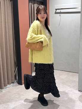 「LOWRYS FARM（ローリーズファーム）のアイテム（タンクトップ）」を使った、futabaさん（レディース・160cm）の秋コーディネート