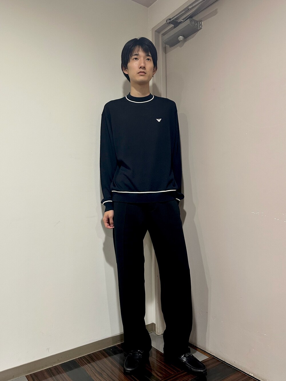 【希少2XL/52サイズ】 エンポリオアルマーニ グレー サマーニットジャケット エンポリオ アルマーニ】2022年秋冬メンズコレクションのキー