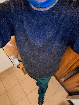 「アイテム（その他トップス）」を使った、sanshoku.さん（メンズ・180cm）の冬コーディネート