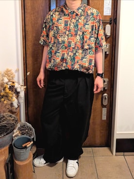 「Timberland（ティンバーランド）のアイテム」を使った、sanshoku.さん（メンズ・180cm）の夏コーディネート
