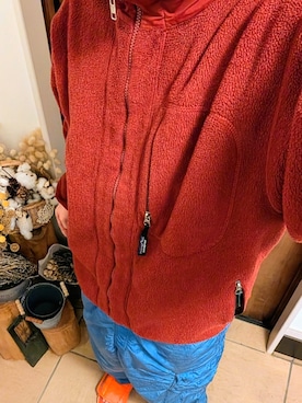 「アイテム（サンダル）」を使った、sanshoku.さん（メンズ・180cm）の冬コーディネート