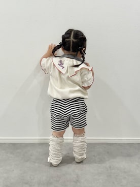 「Birthday（バースデイ）のアイテム」を使った、soy🍃さん（キッズ・80cm）の夏コーディネート