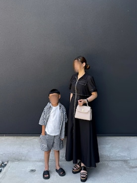 「AZUL by moussy（アズールバイマウジー）のアイテム」を使った、10acoさん（骨格ウェーブ・レディース・161cm）の夏コーディネート