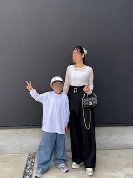 「STELLA McCARTNEY（ステラマッカートニー）のアイテム」を使った、10axx_さん（レディース・161cm）の春コーディネート