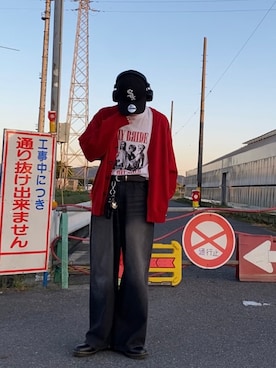 「Dr. Martens（ドクターマーチン）のDr.Martens / ドクターマーチン 1461 3EYE GIBSON SHOE 3ホール ギブソン シューズ ブーツ（ブーツ）」を使った、やまさん（メンズ・170cm）の秋コーディネート