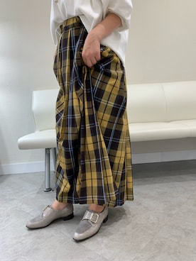 「モンクストラップシューズ」｜HIMIKO　グランデュオ立川店さん（レディース・160cm）の秋コーディネート